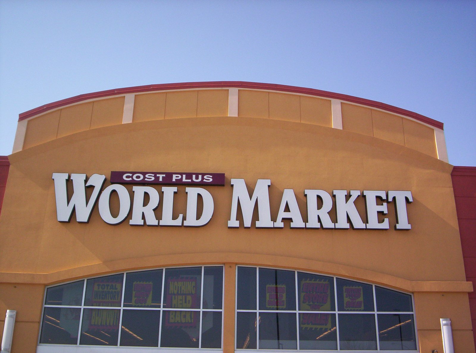World Market LED channel letters, Hoffman Estates IL